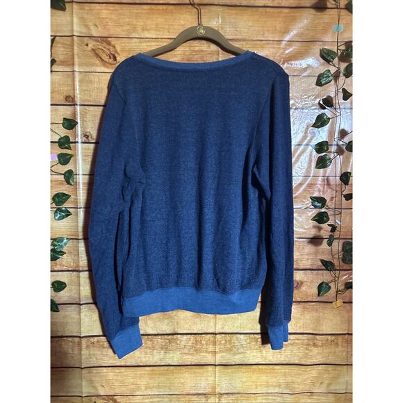 Wildfox Sweaters Wildfox Blue Cozy Sweatshirt Size S - Picture 10 of 10